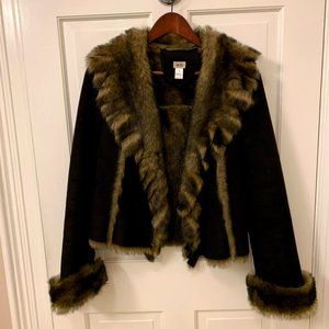 Fur lined Caché jacket